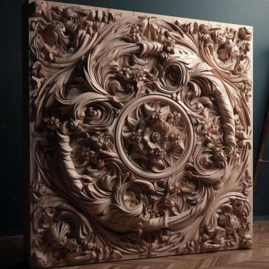 Patterns and decorations stl Lynk Co 06 4 3d model